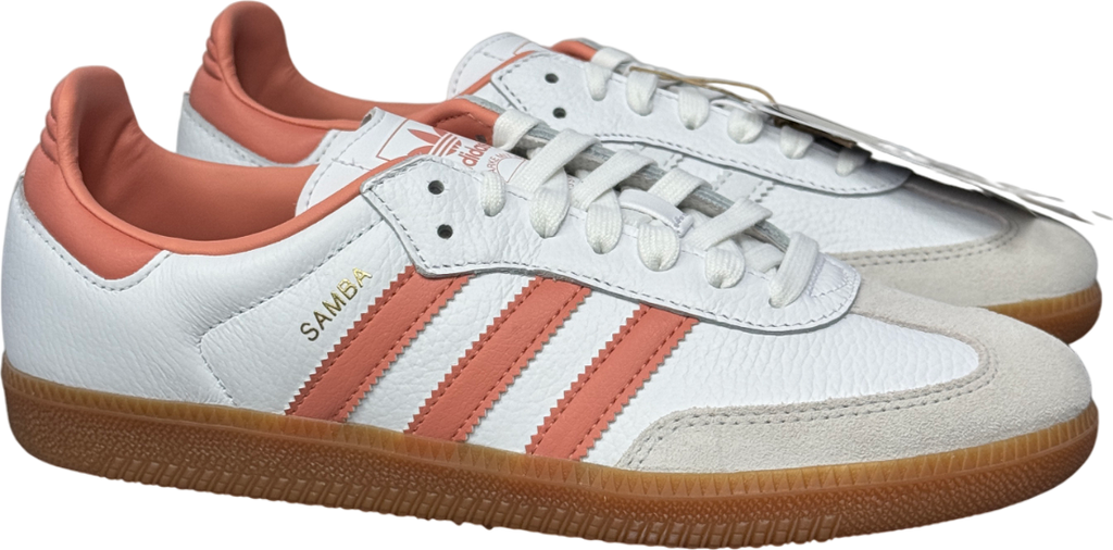 adidas Adidas Samba Og W Pink Clay & White Trainers UK 7.5 EU 40.5 👠