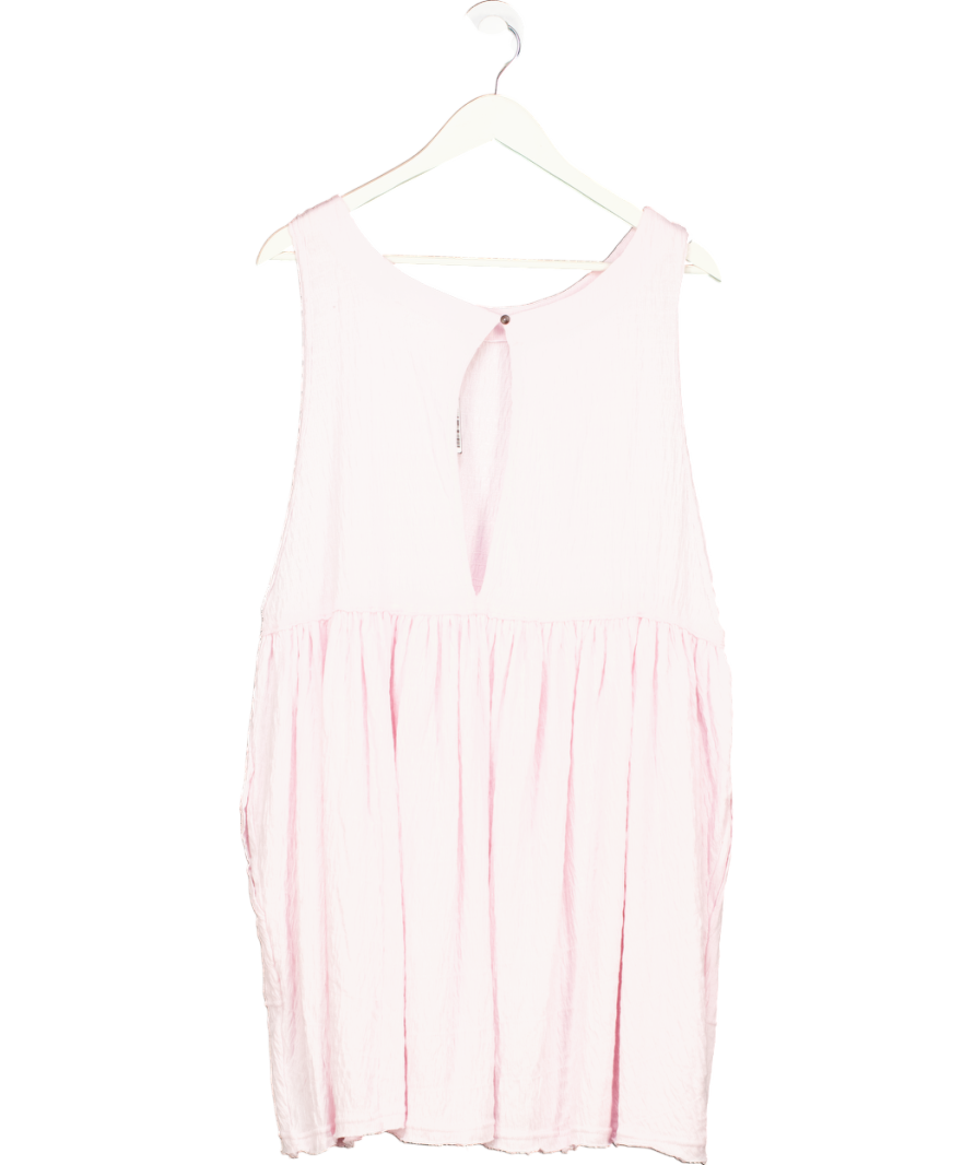 Free People Pink I'm Still Obsessed Sleeveless Mini Dress UK M