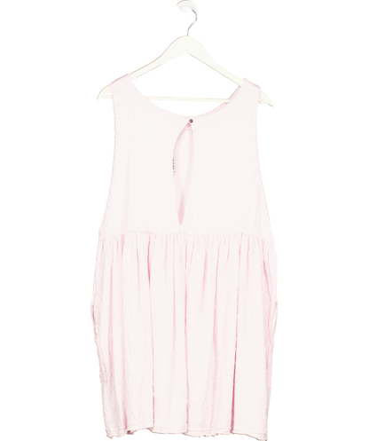 Free People Pink I'm Still Obsessed Sleeveless Mini Dress UK M