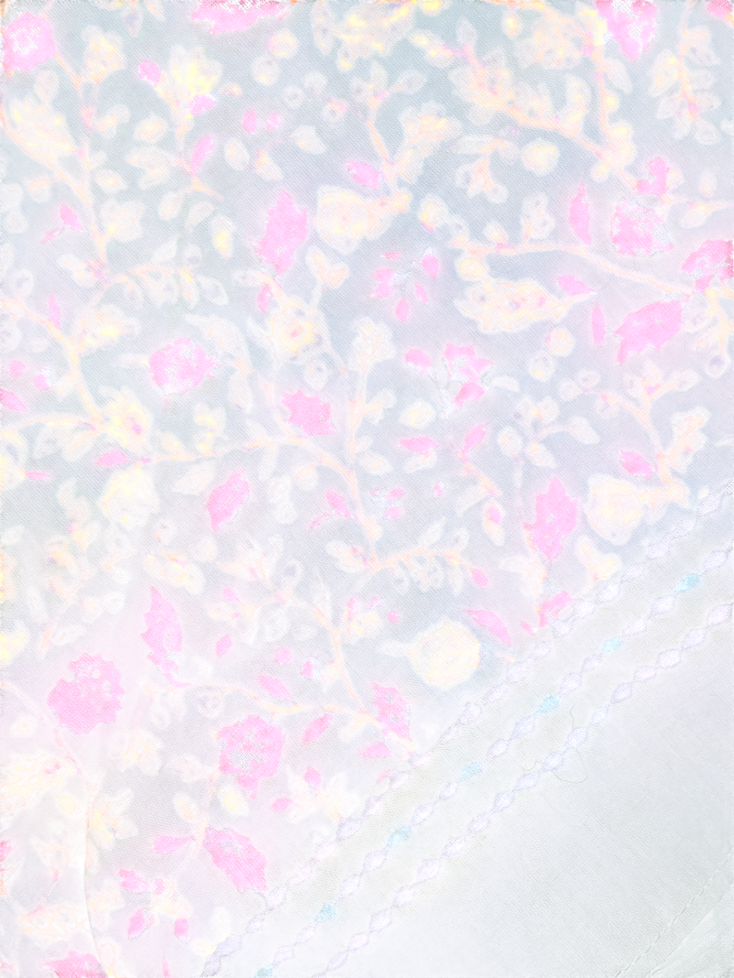 Sezane Green Gaston Square Scarf