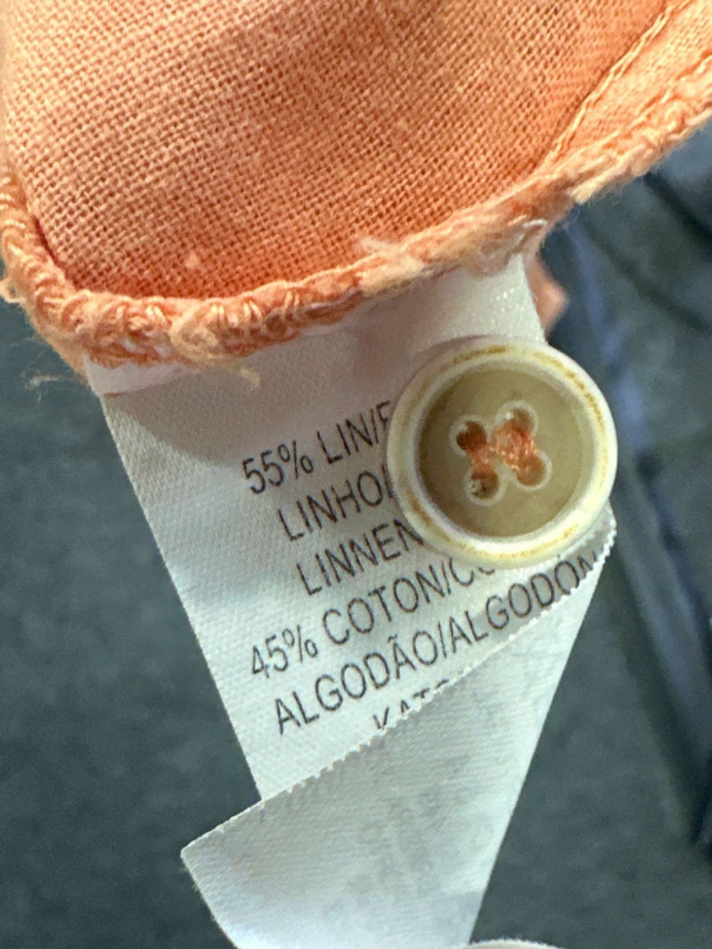 CHIC Collection Peach Long Sleeve Shirt UK 6 yrs