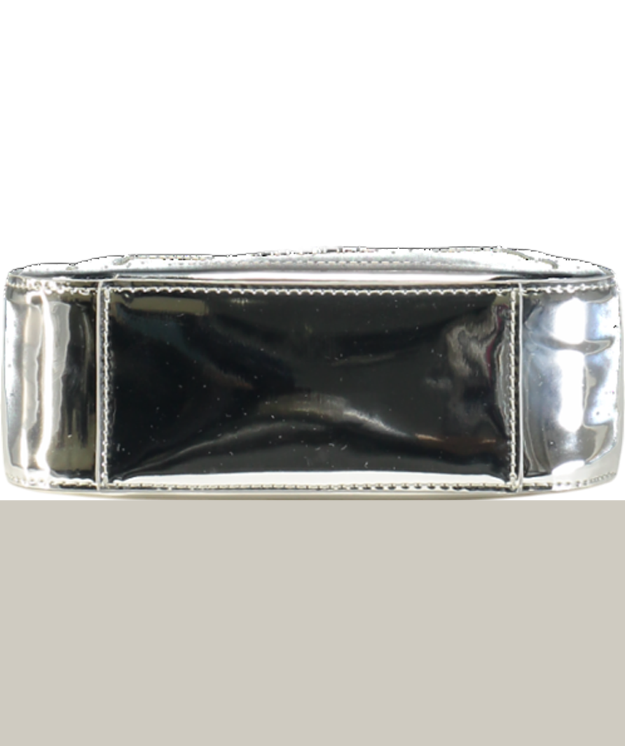 1am gorg Metallic Silver Mini Arc Handbag One Size