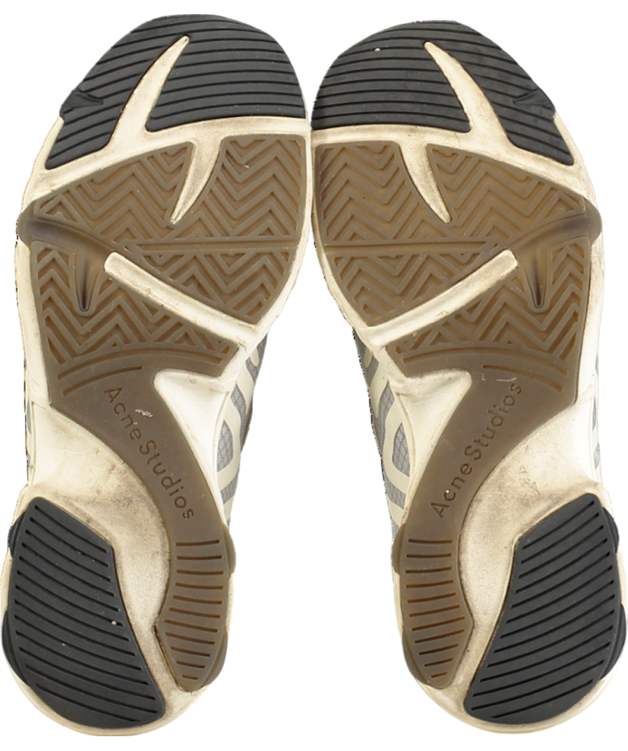 Acne Studios Cream Panelled Trainers UK 9 EU 43 👞