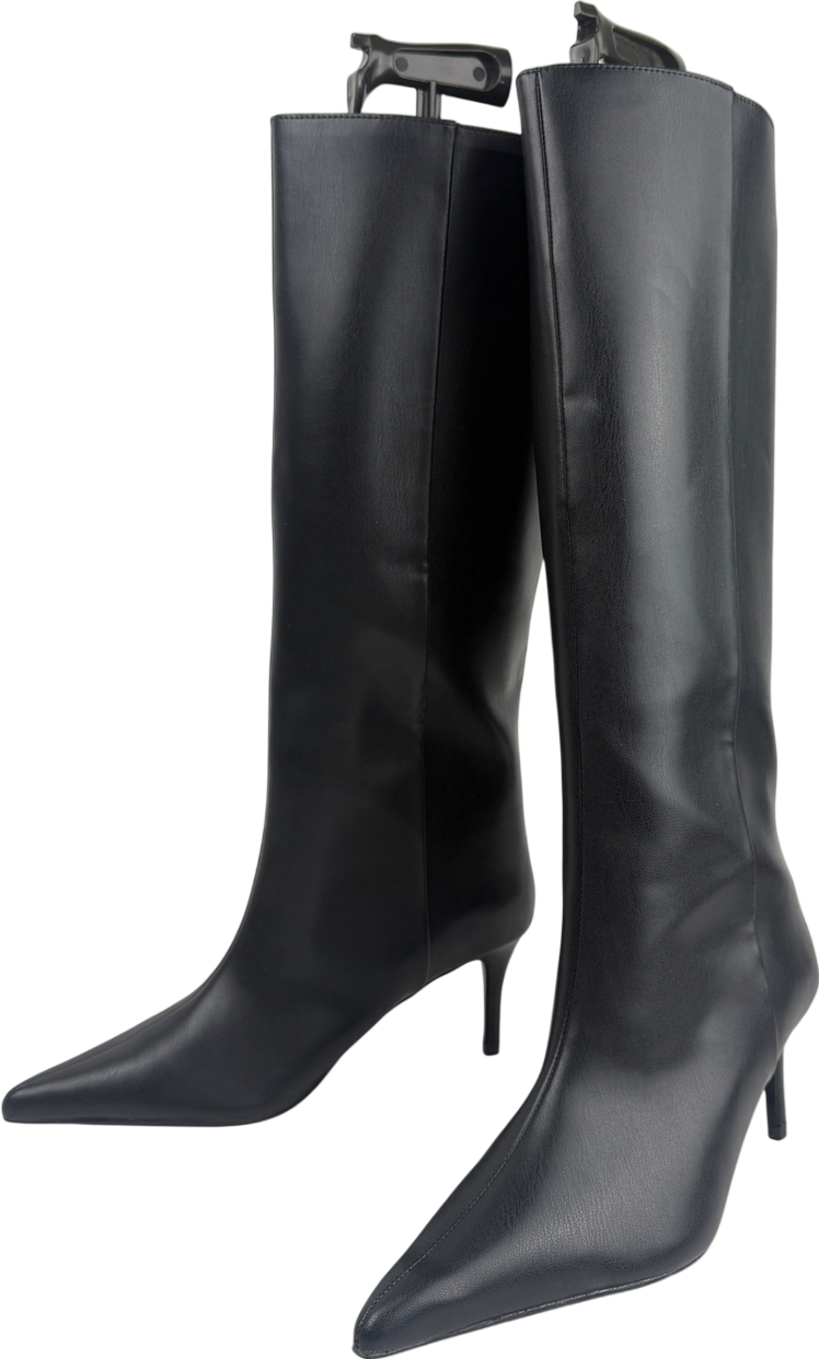 H&M Black Knee-high Boots UK 3 EU 36 👠