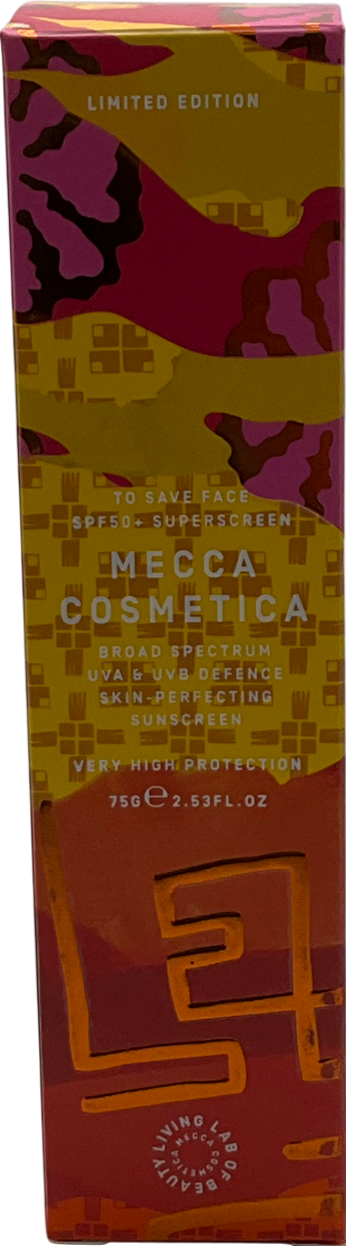 mecca cosmetica Limited Edition Holiday To Save Face Spf50+ Superscreen 75g