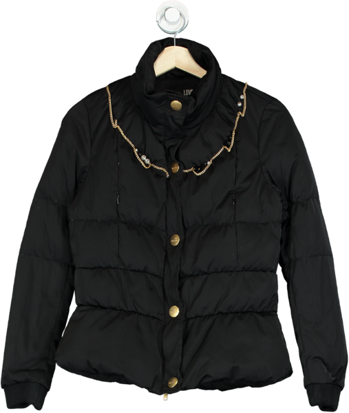 LOVE MOSCHINO: Zaino in nylon - Nero | Zaino Love Moschino