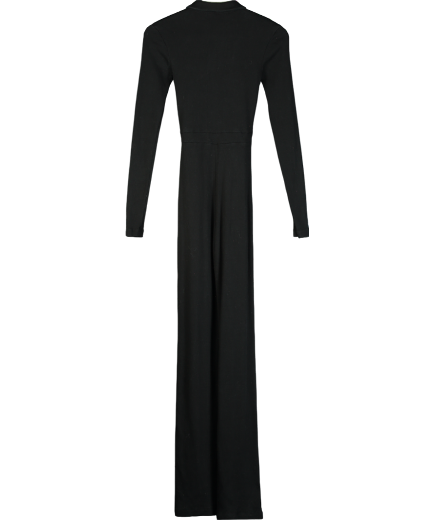 Peachy Den Black The June Jumpsuit UK XS