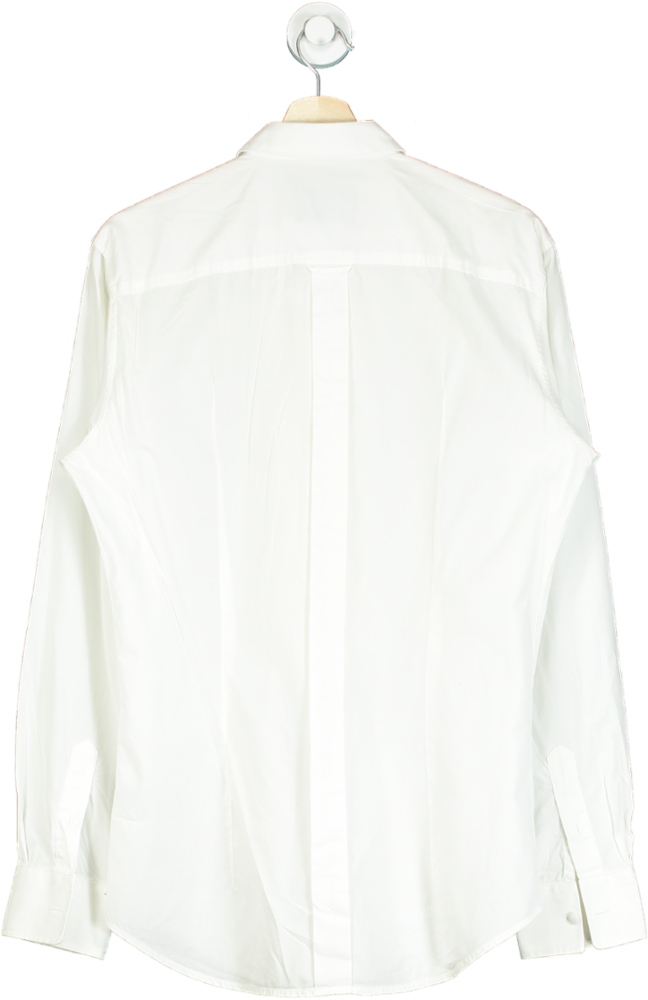 D&G White Long Sleeve Shirt UK 41"