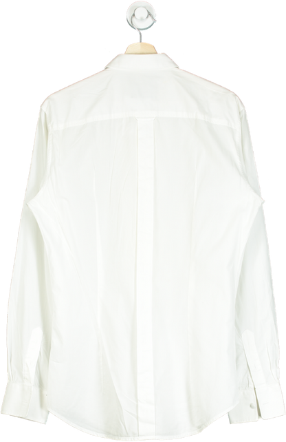 D&G White Long Sleeve Shirt UK 41"