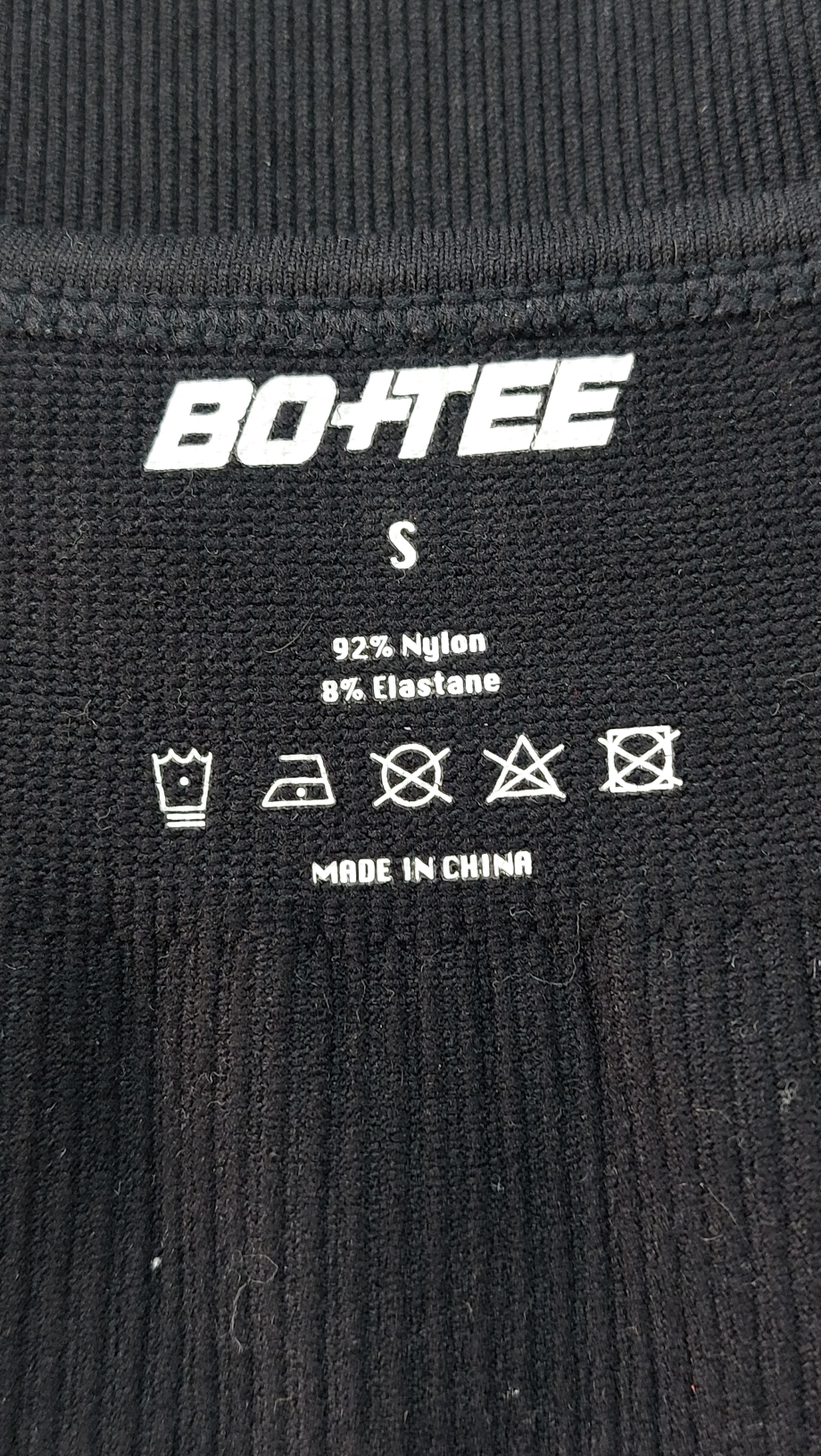 bo+tee Black Wide Strap Unitard UK S