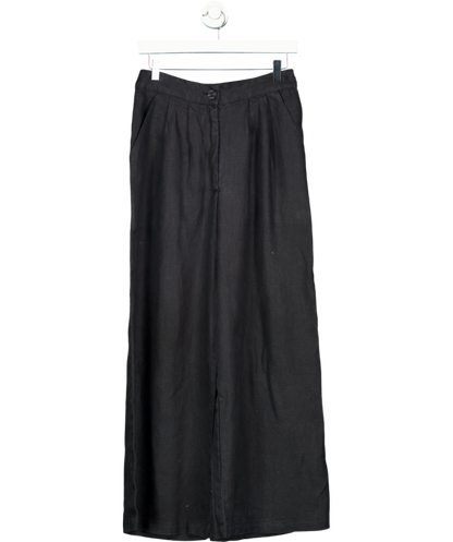 Faithful The Brand Black Wide Leg Trousers UK S