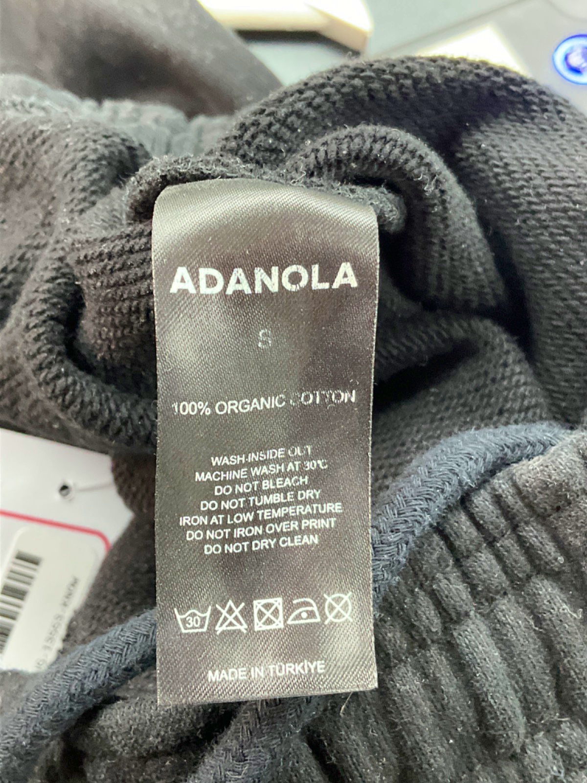 Adanola Black Joggers UK S