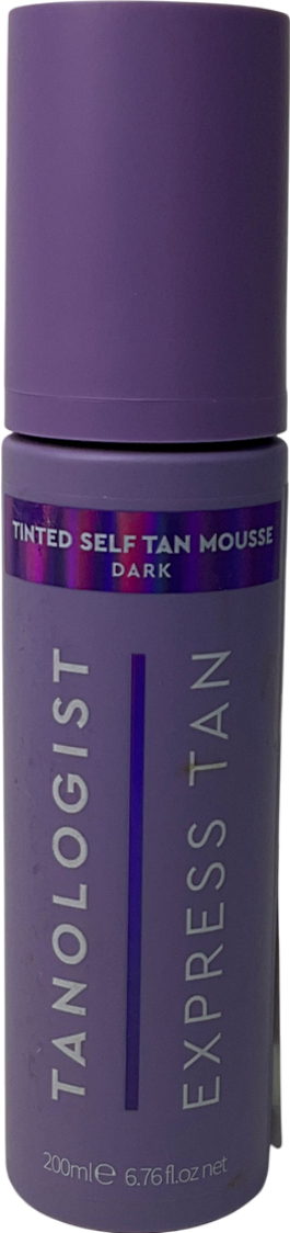 Tanologist Tinted Self Tan Mousse Dark 200ml