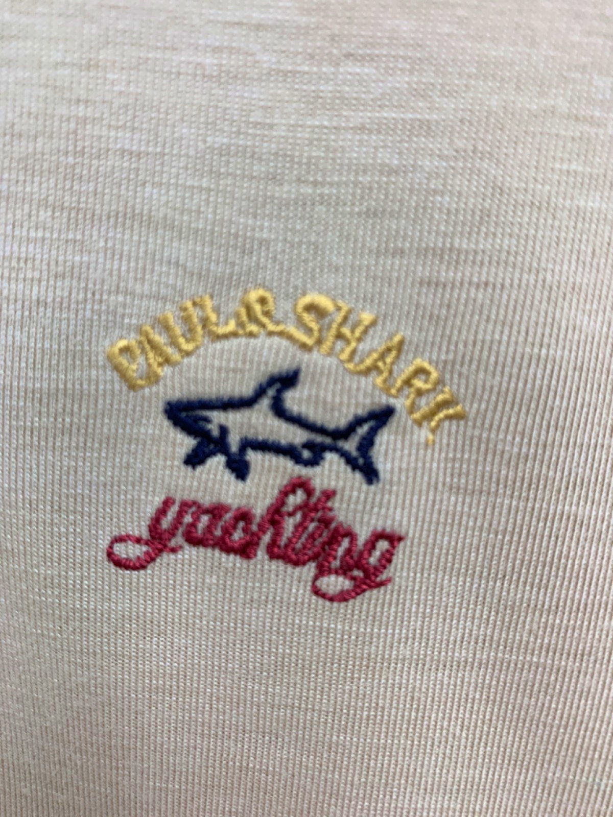 Paul & Shark Beige Polo Shirt UK L