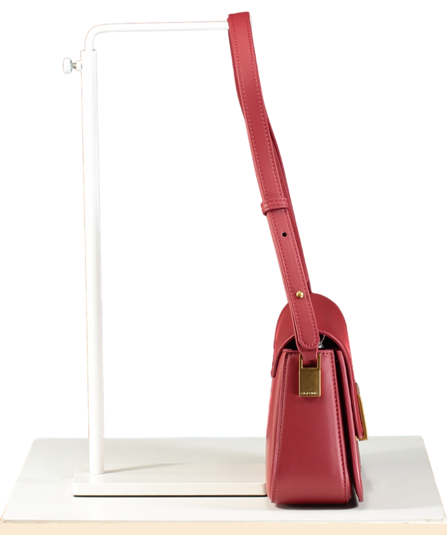 Smting Red Medium Flap Bag