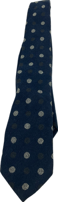 Boggi milano Navy Blue Polka Dot Neck Tie