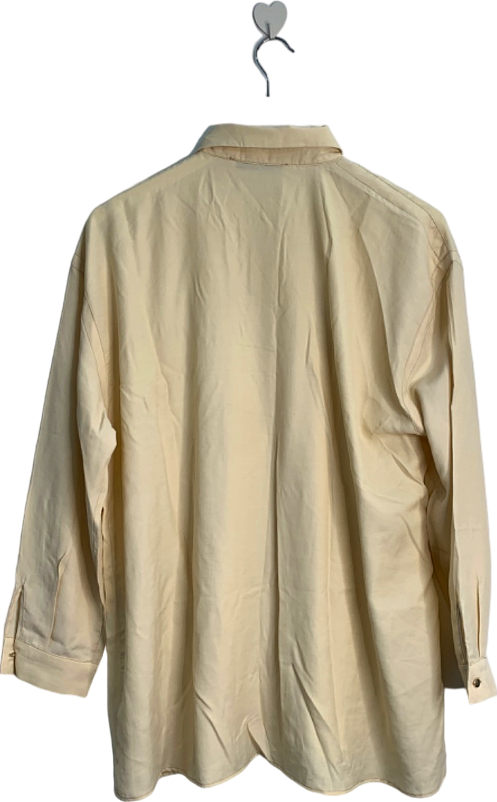 Very Beige Long Sleeve Shirt UK 20