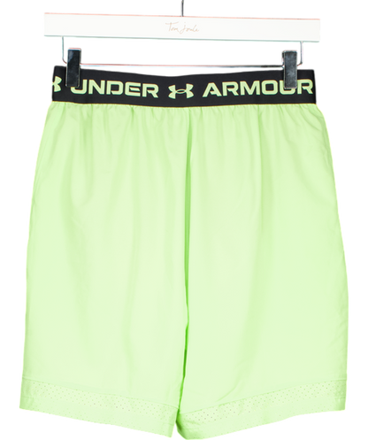 Under Armour Green Vanish Woven 2 In 1 Shorts UK S