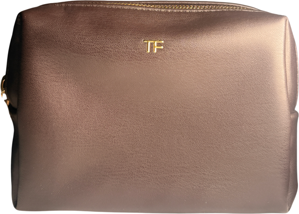 Tom Ford Brown Makeup Bag No Size