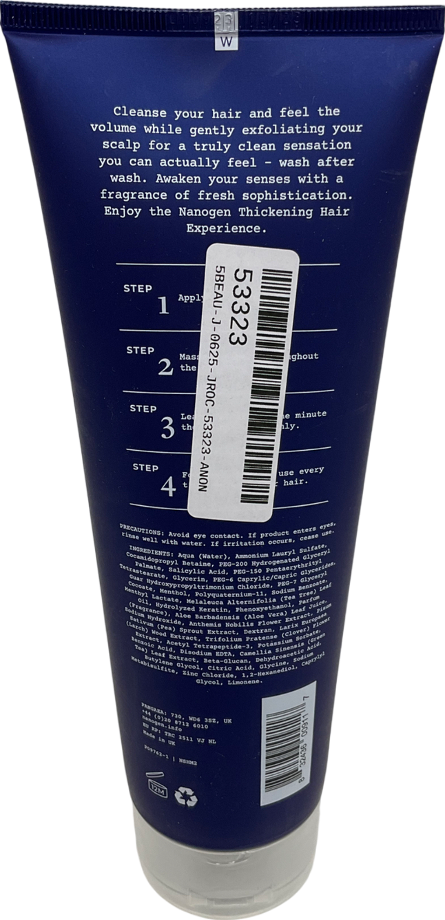 Nanogen Shampoo For Men 240 ml