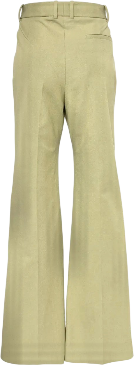 JOSEPH Olive Green Tafira Gabardine Stretch Trousers Fr32 UK 4