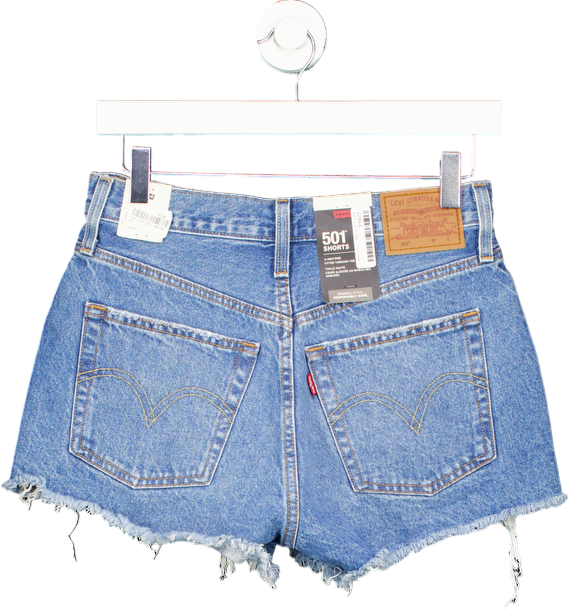 Levi's Blue 501 Original Shorts W 26