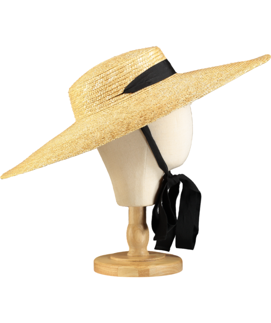 ASOS Beige Oversized Straw Hat One Size