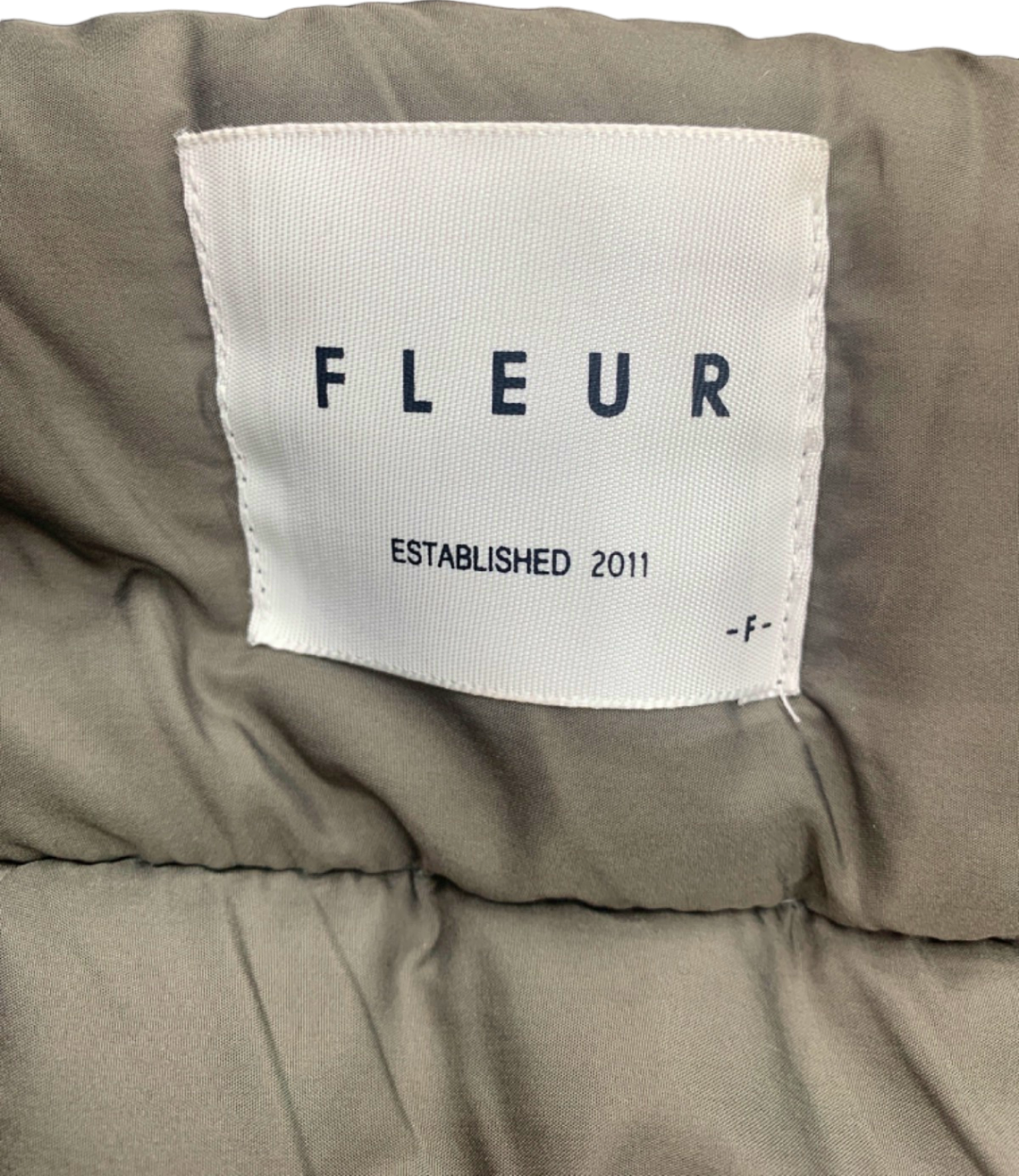 Fleur Grey Hooded Sherpa Jacket UK 12