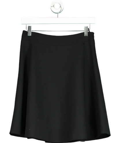 Valentino Black Flared Mini Skirt UK 10