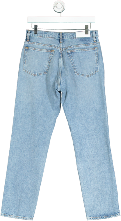 RE/DONE Blue 70s Straight Distressed Jeans W29