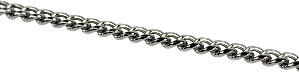 CRAFTD LONDON Stainless Steel Cuban Bracelet 4mm