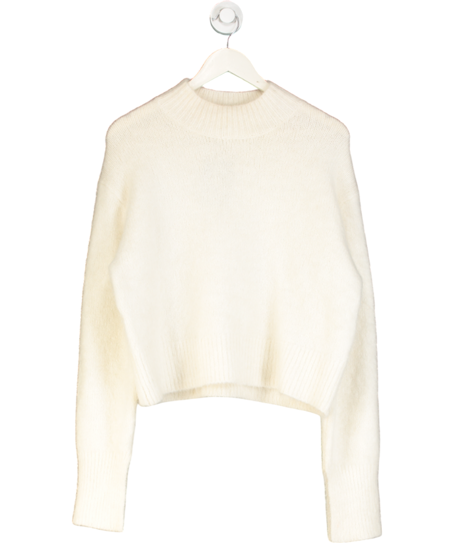 BOA Cream Alpaca Blend Jumper UK S