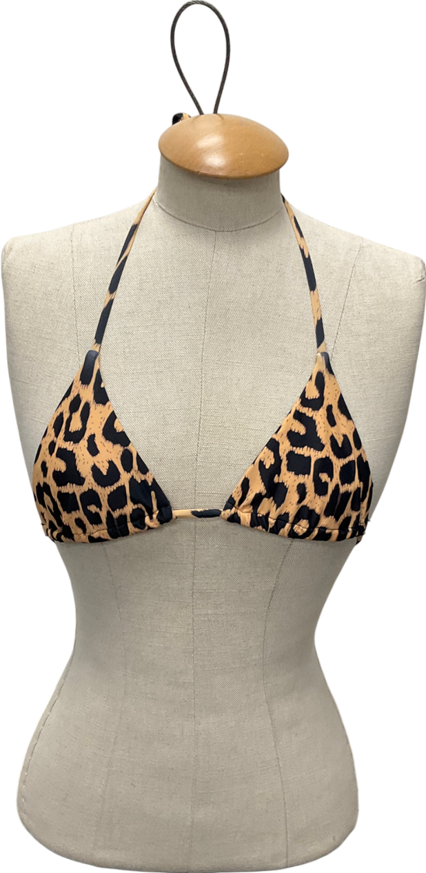Superdown Beige Jayla Bikini Top UK XS