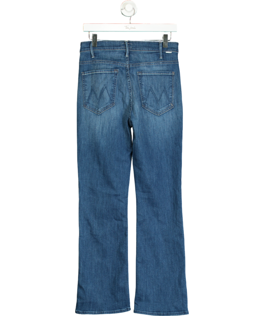 Mother Blue The Hustler Ankle Straight-leg Jeans W28