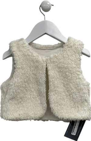 Angel & Rocket Cream Cici Faux Fur Gilet 3 Years