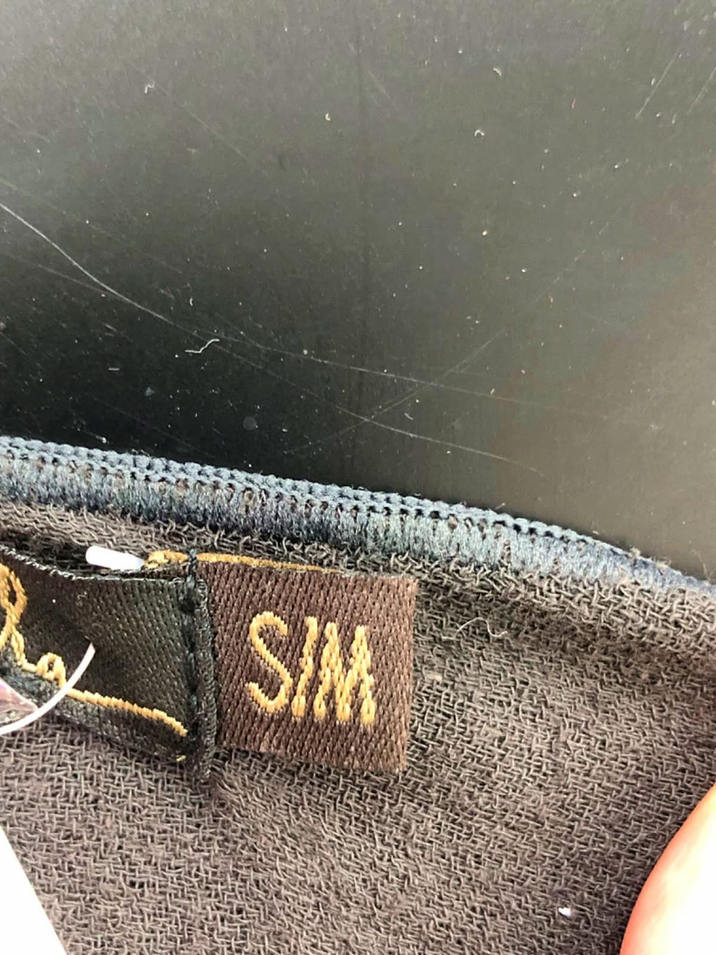 Thakila Black Boho Chic Dress S/M