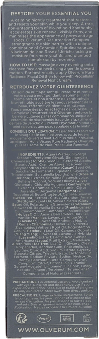 olverum Procellular Renewal Night Cream 50ml