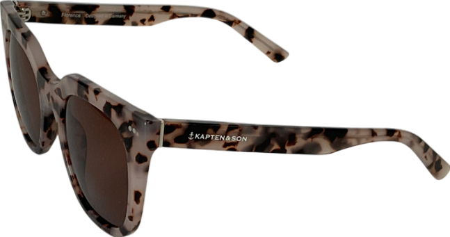 Kapten & Son Black Manhattan DW20T0000A14D Sand Tortoise Brown Sunglasses