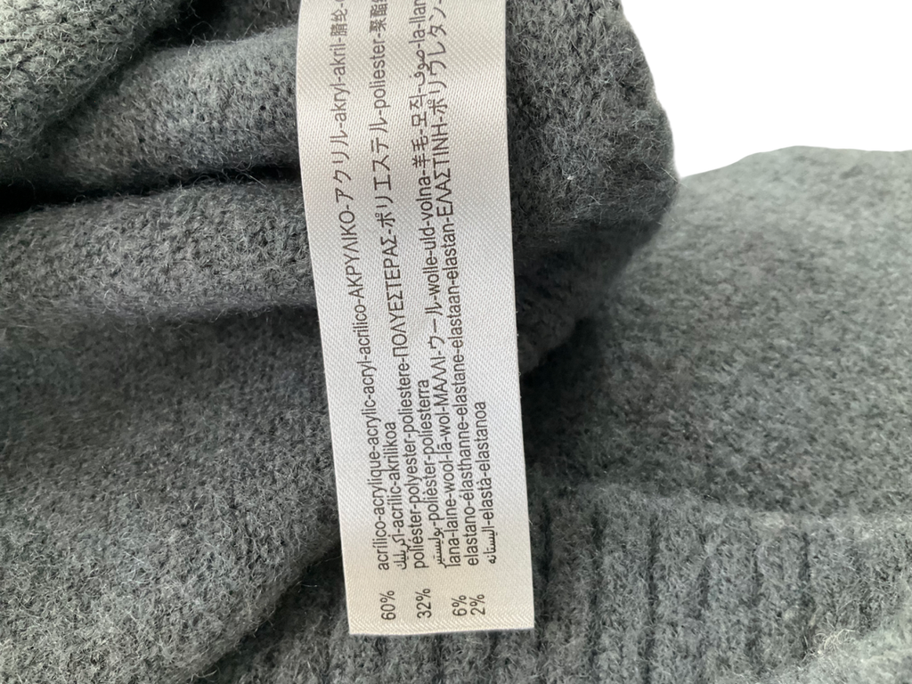 ZARA Grey Relaxed Fit Cardigan UK M
