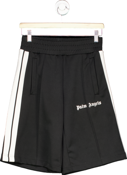 Palm Angels Black Track Shorts XXS