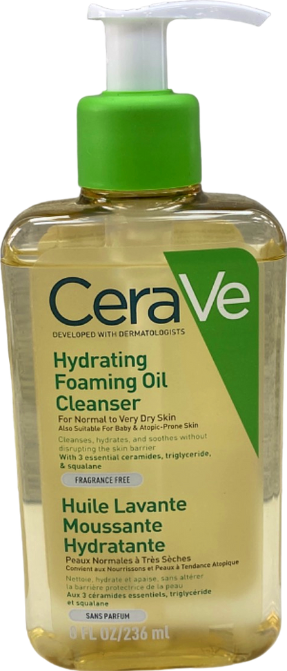 CeraVe Hydrating Foaming Oil Cleanser 236ml