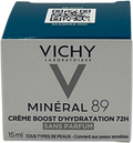 Vichy Minéral 89 72 Hr Hyaluronic Acid Moisture Boosting Cream 15ml