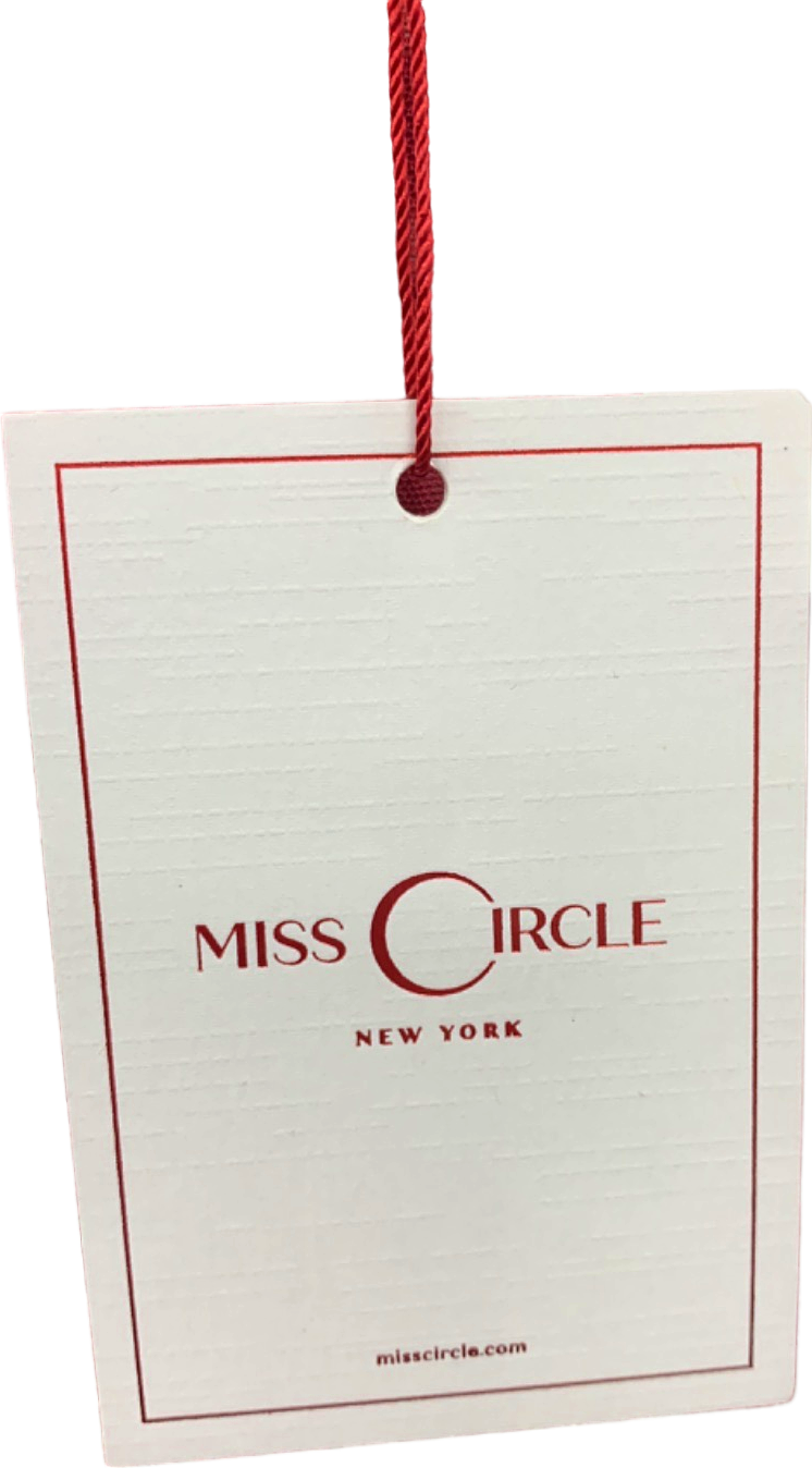 Miss Circle Red Animal Print Dress UK XS