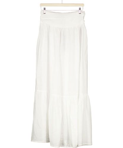 White Fox White Infatuated Maxi Skirt UK M