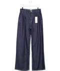 French Connection Blue Finley Denim Wide Leg Jeans UK 10