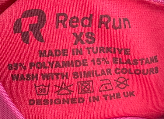 red run Pink Backless Crop Top - Azalea UK XS