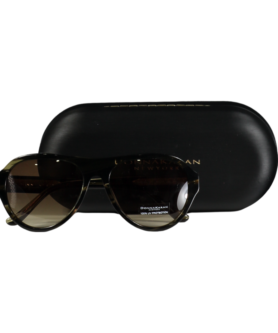 Donna Karan Multicoloured Do514s 305 Two Tone Aviator Sunglasses Case