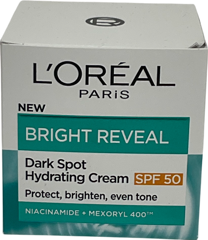 loreal Bright Reveal Dark Spot Hydrating Cream Spf 50 50ml