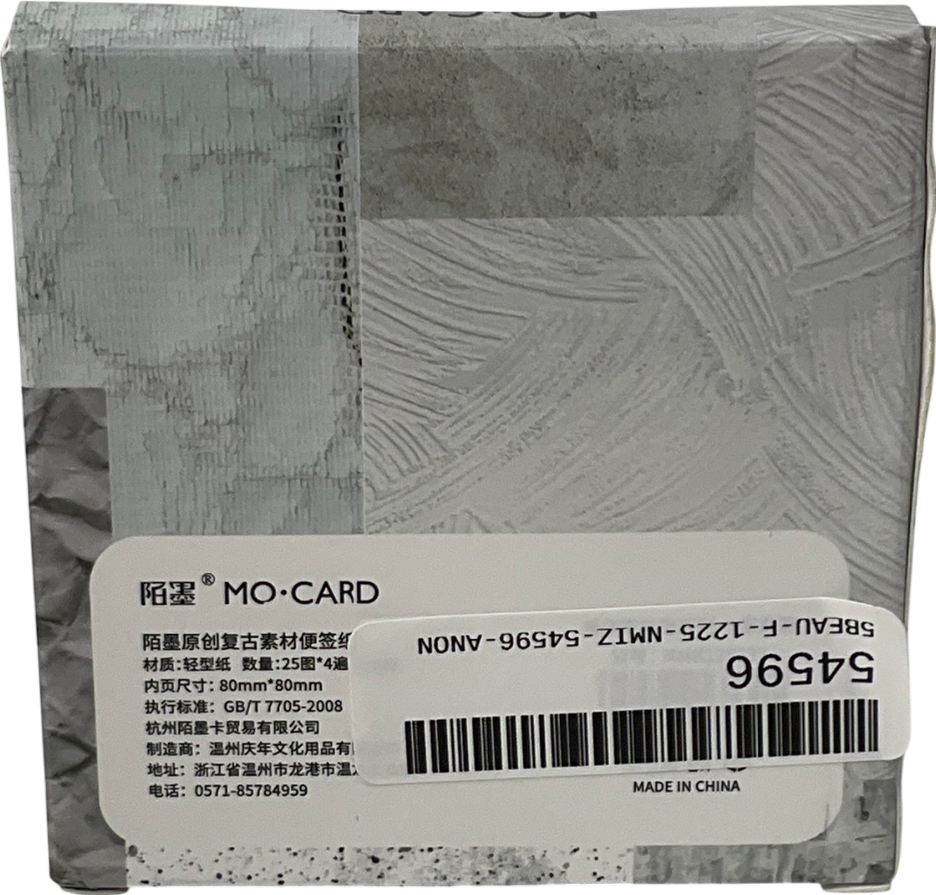 mo card Multicoloured M Grey Black Tea One Size