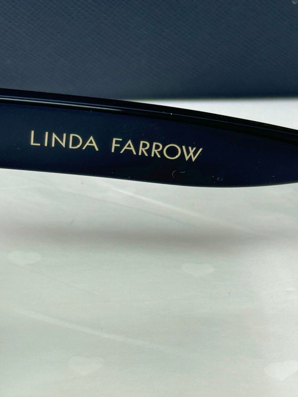Linda Farrow Black Falck LFL/1448/1 Sunglasses